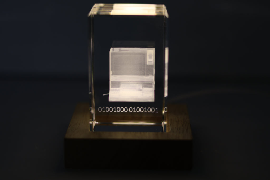 Custom K9 Crystal engraving