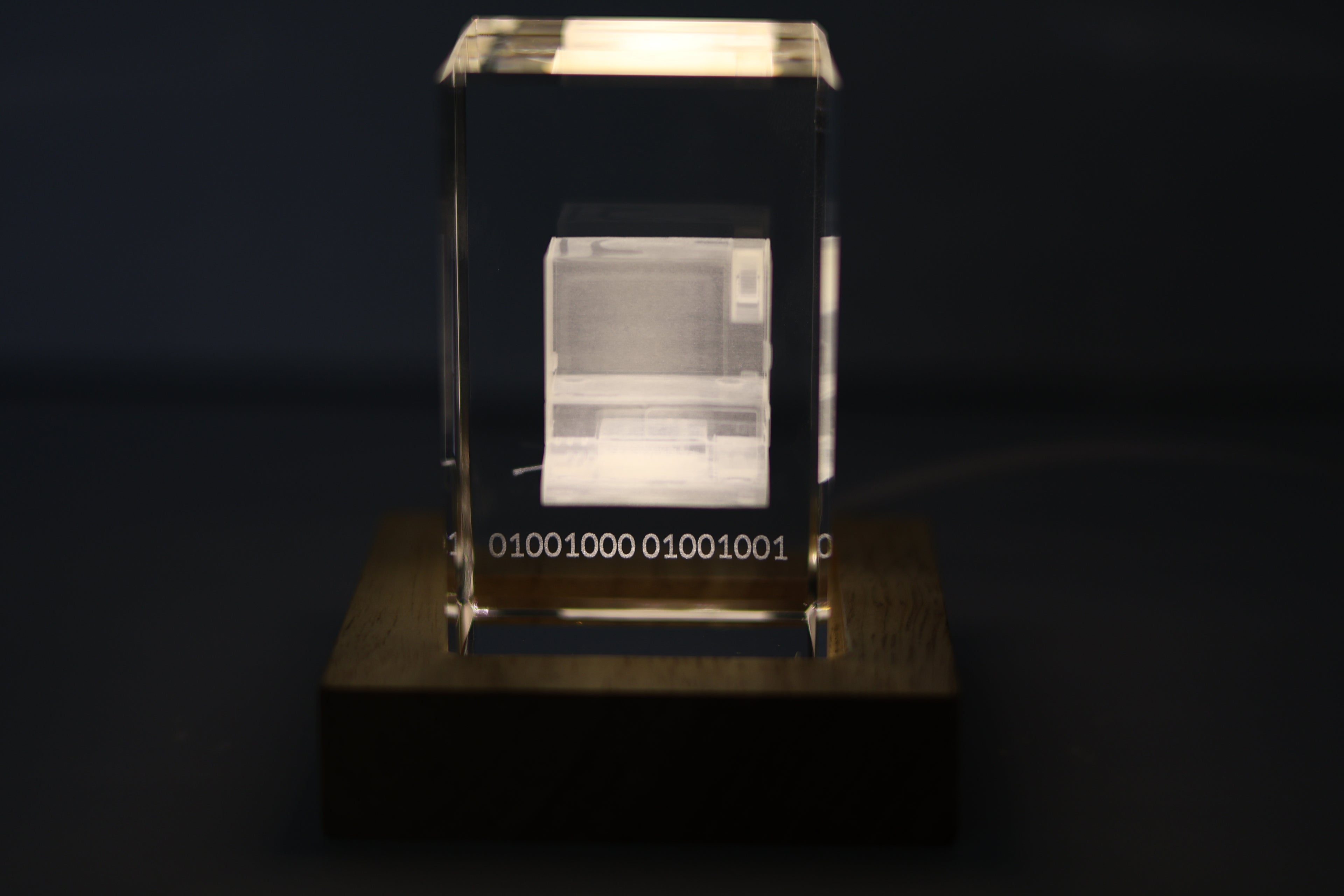 Custom K9 Crystal engraving
