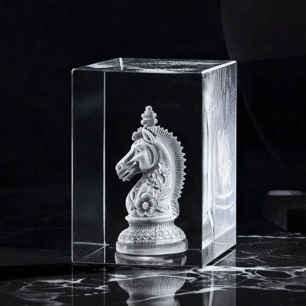 Custom K9 Crystal engraving