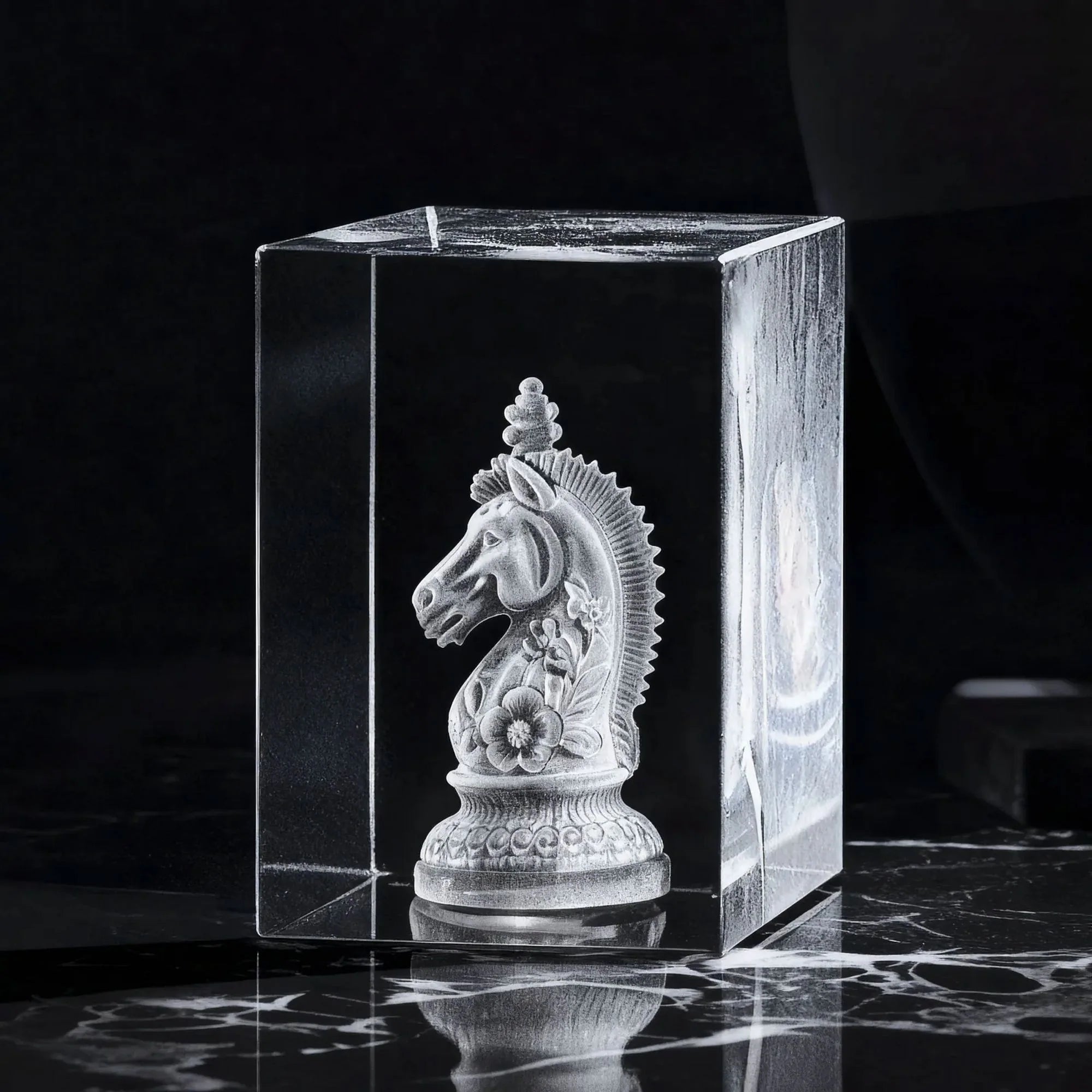 Custom K9 Crystal engraving